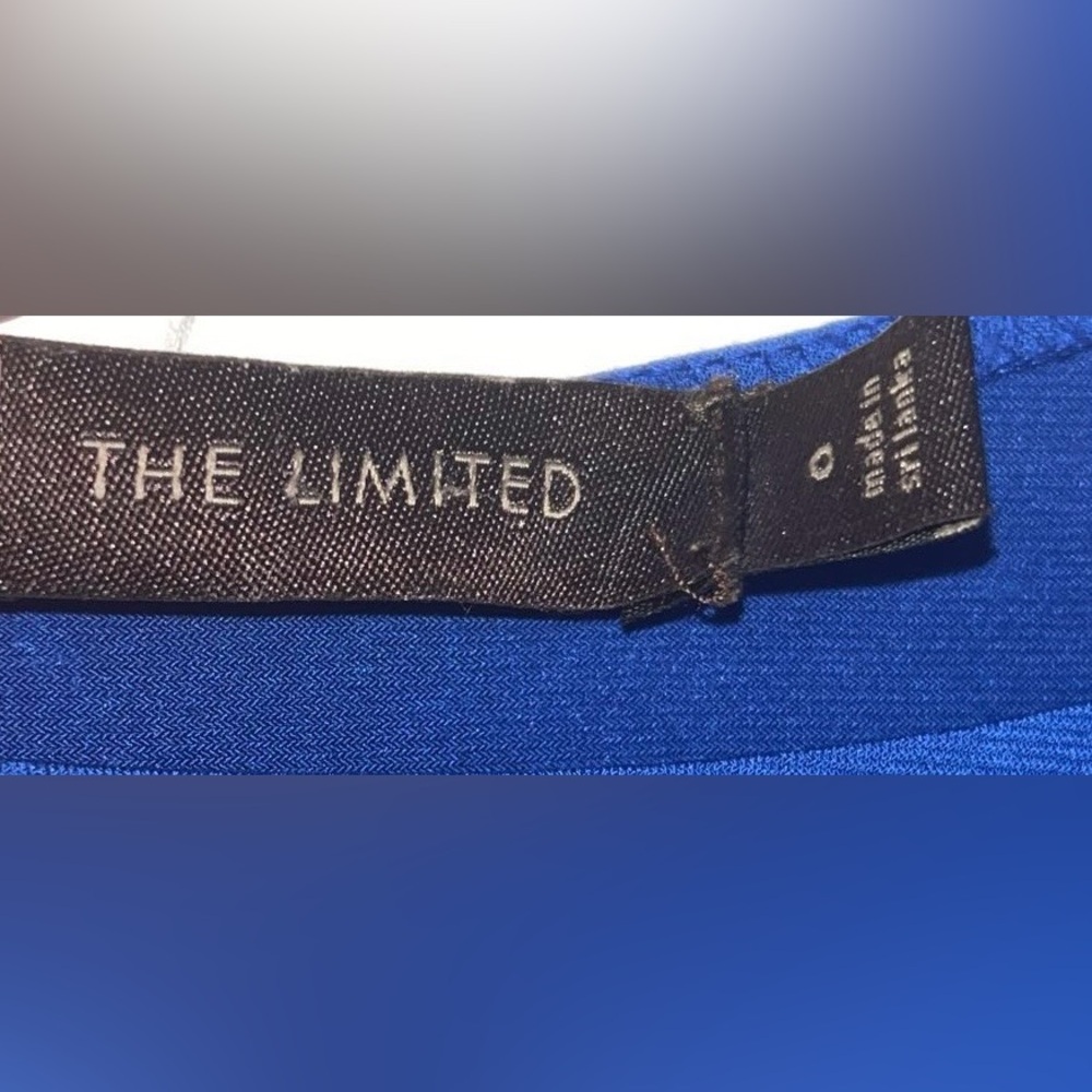 The Limited Cobalt Blue Tunic dress with hidden pockets - Picture 2 of 2